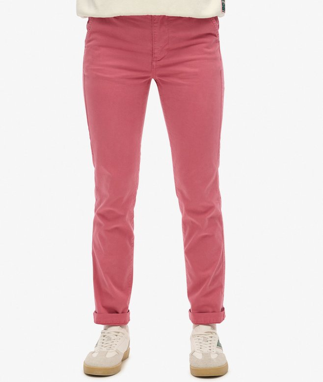 Mid Rise Chino Trousers