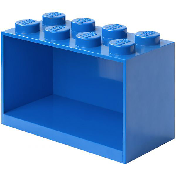 Etagère en forme de brique Lego - Bleu