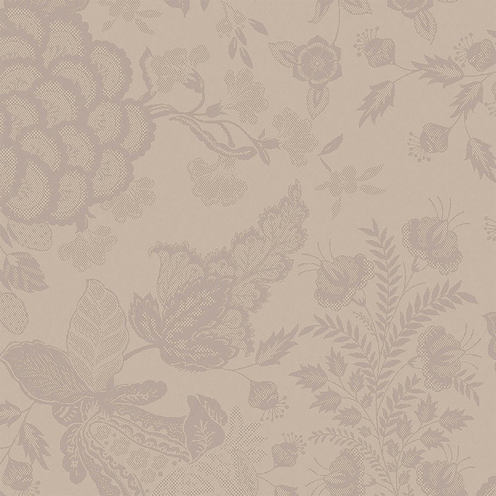 MILLE GIVERNY NATUREL - Serviette antitache déperlant métis lin & coton beige 54X54