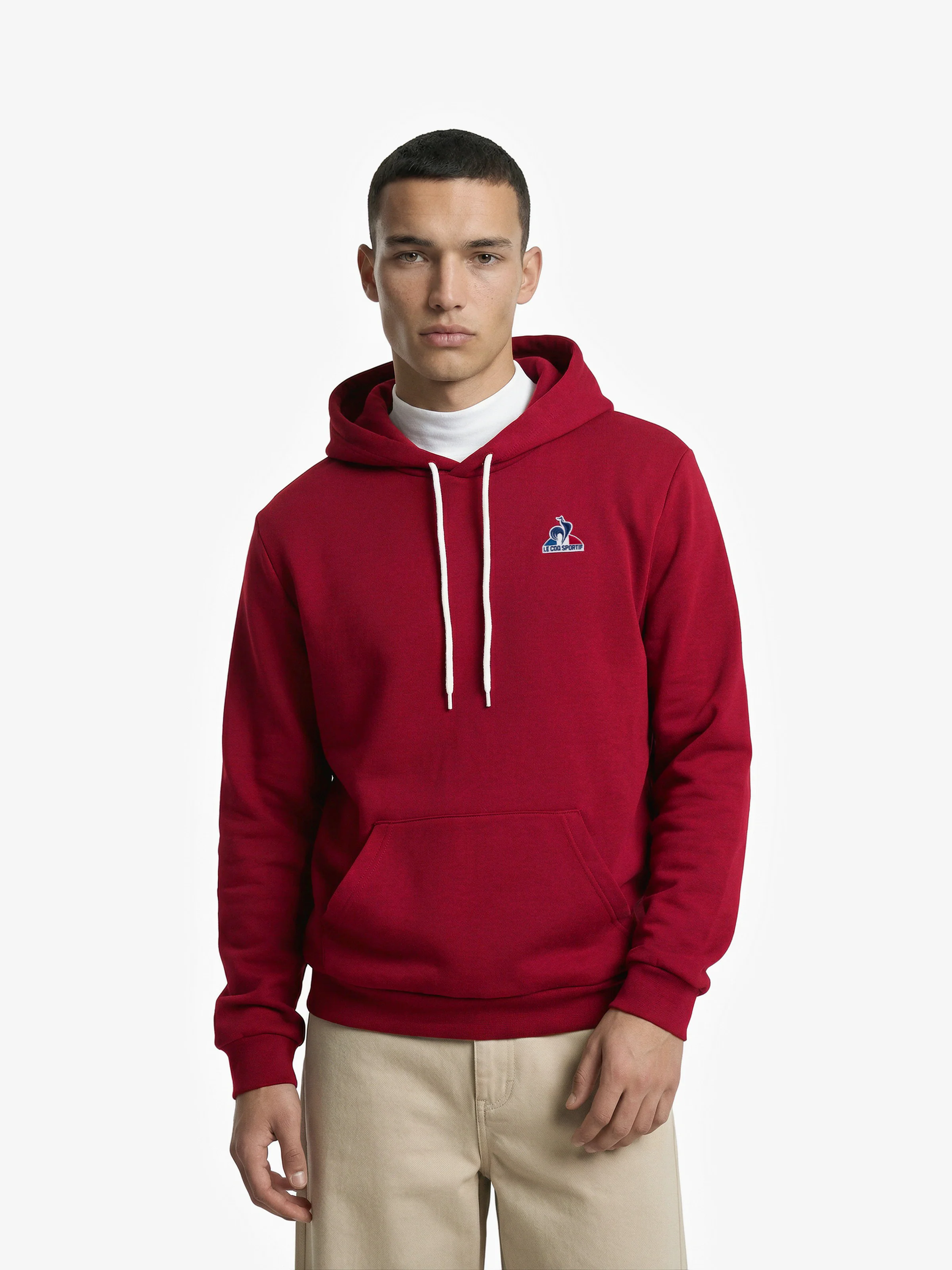 2510030-ESS Hoody N°1 M rio red | Sweat à capuche Homme