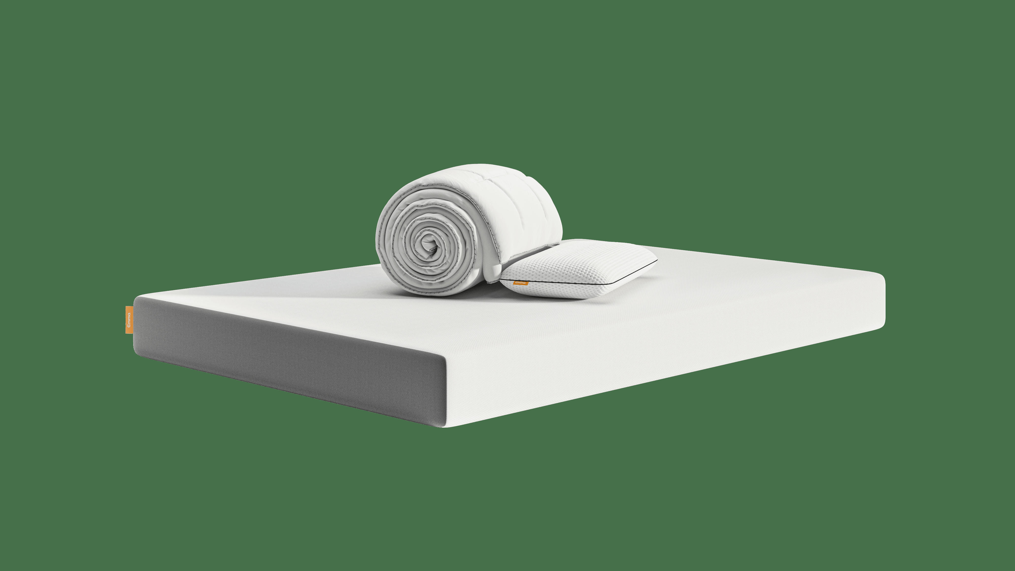 - Emma Ensemble Confort - 2 Oreillers + Couette 160x200 cm