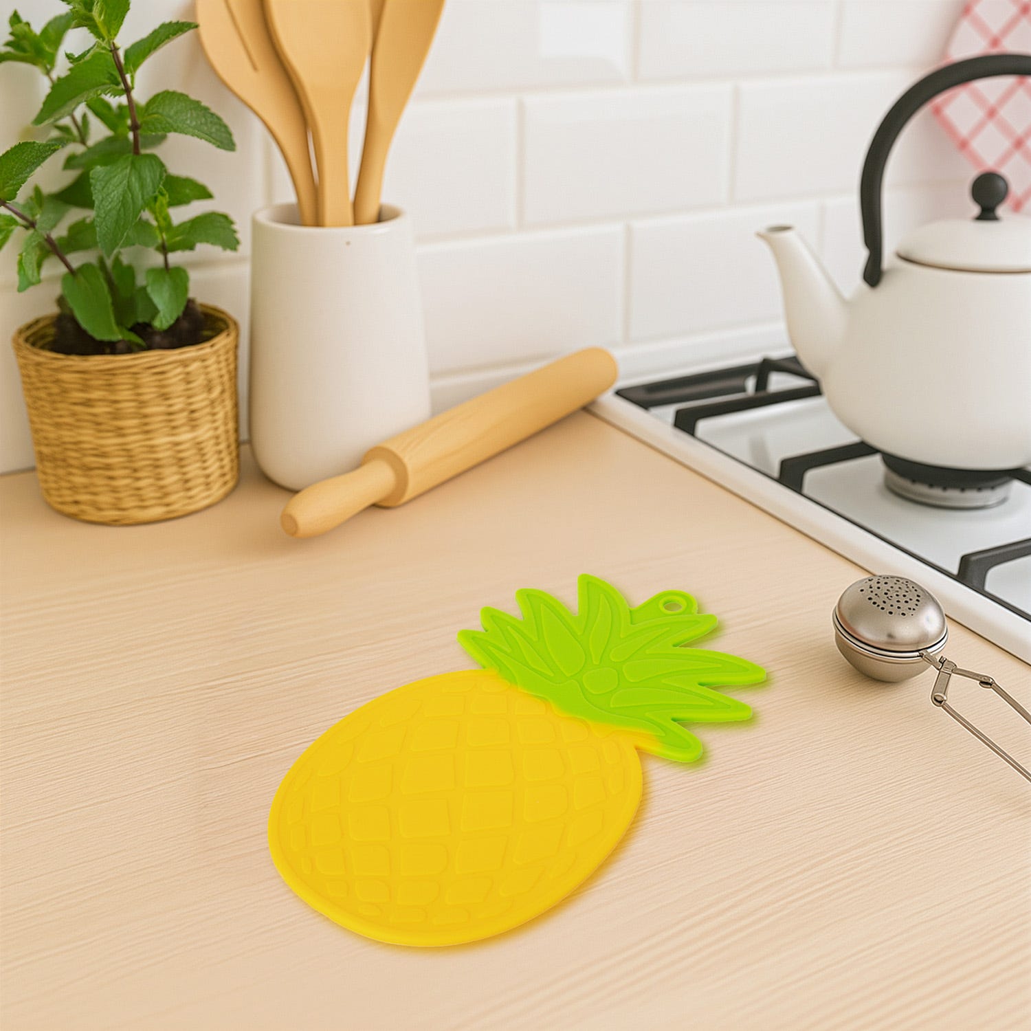 Sottopentola ananas in silicone