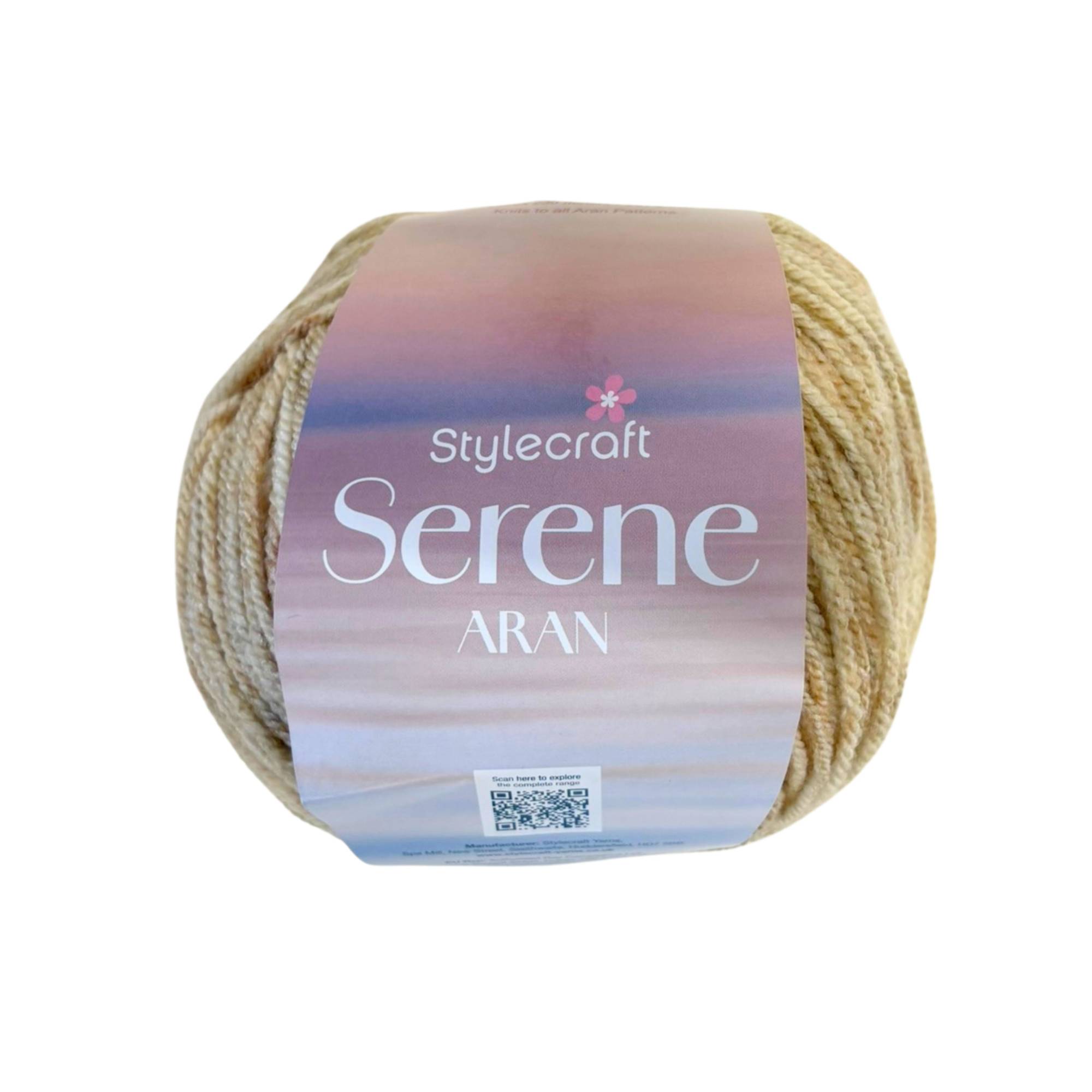 Stylecraft Mild Mocha Serene Aran 100g