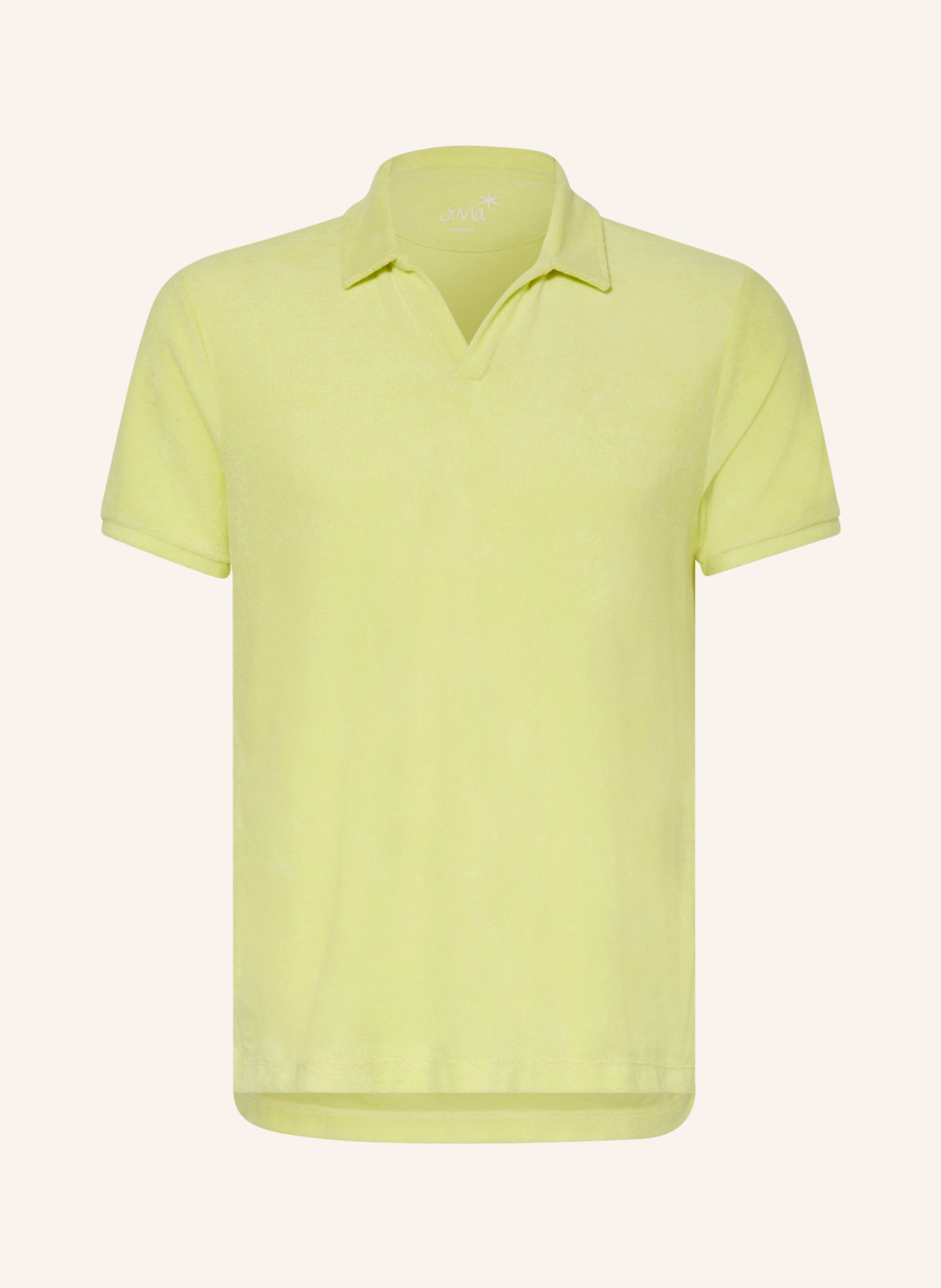 Juvia Frottee-Poloshirt