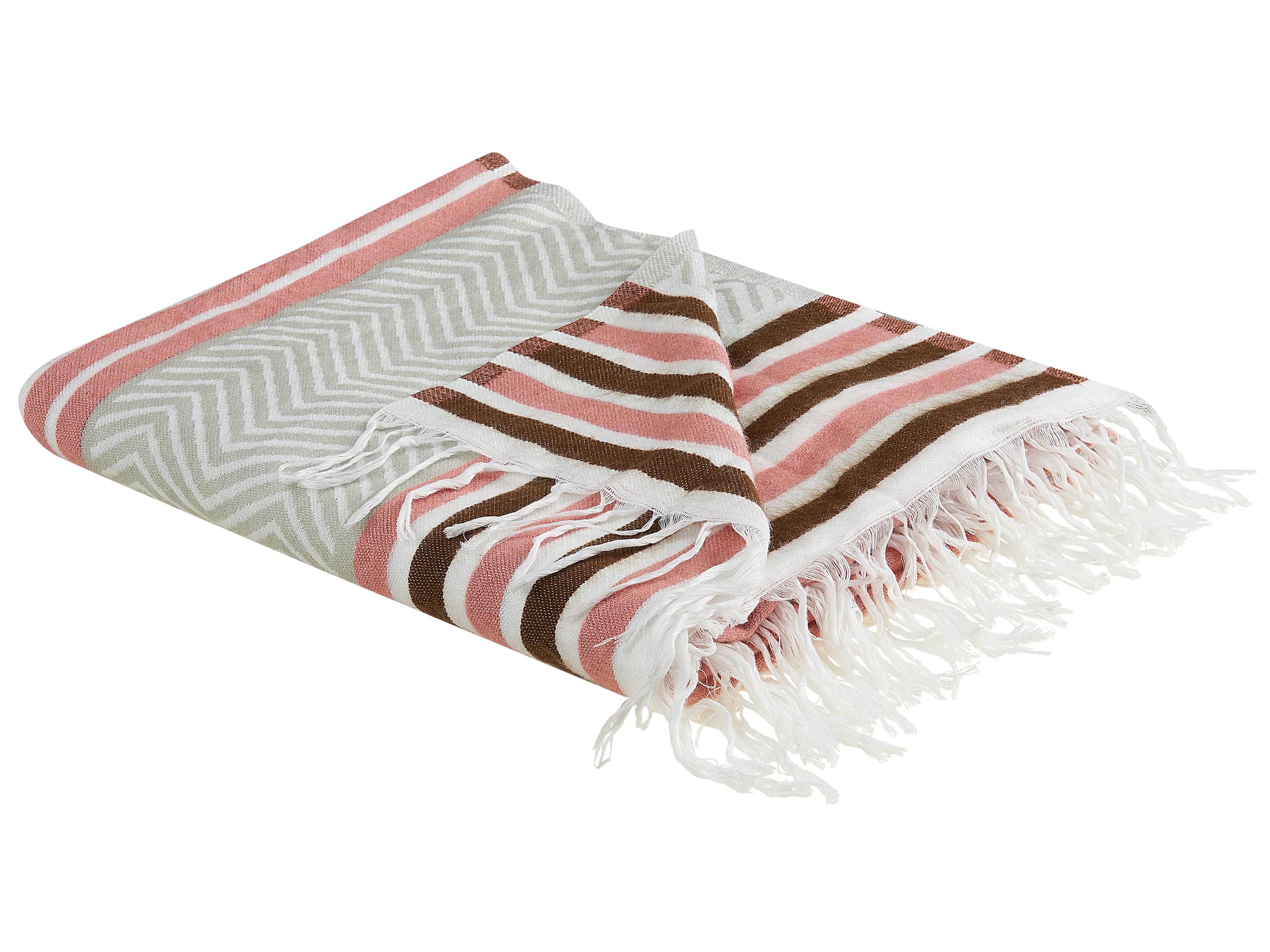 Blanket MAGAR Fabric 130 x 170 cm Beige