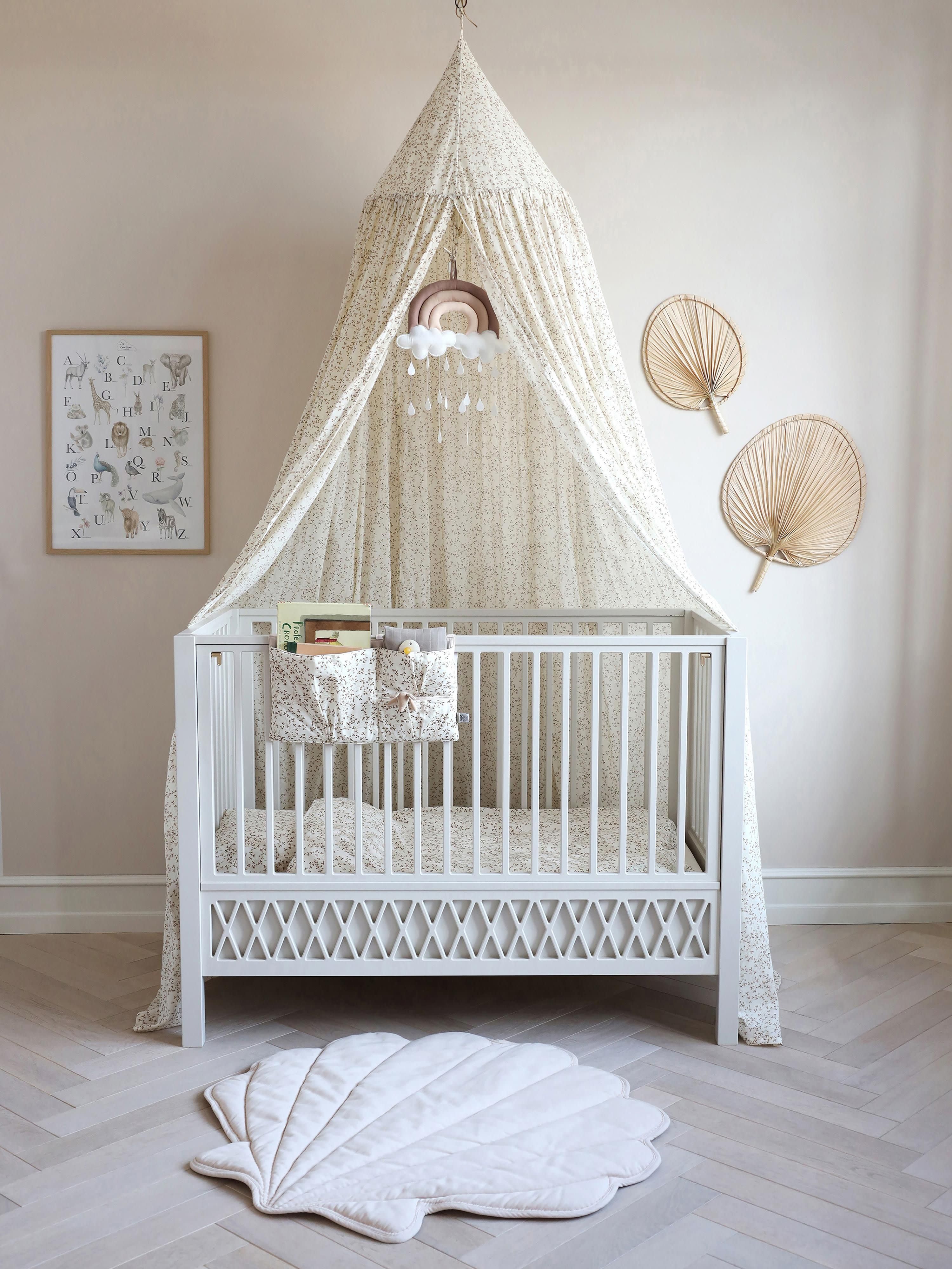 Höhenverstellbares Baby-Bett Harlequin, 60 x 120 cm