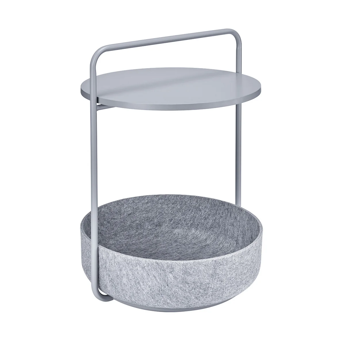 MiaCara - Tavolino Beistelltisch mit Katzenkorb, 50 x 50 x 62 cm, beton