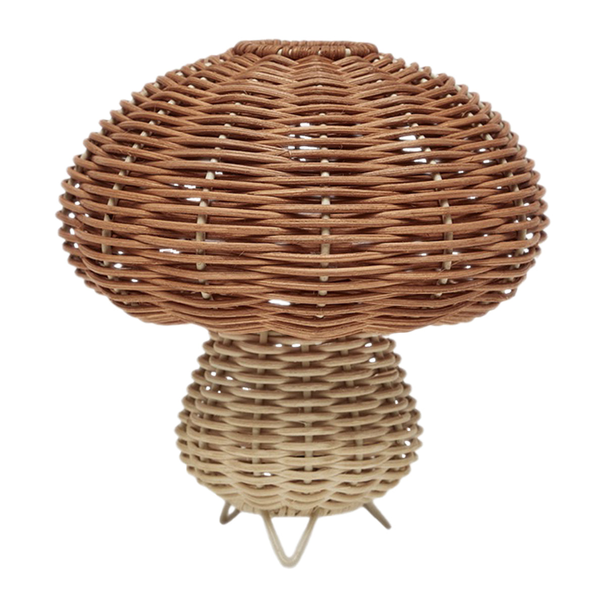OYOY MINI Rotan Mushroom Nachtlampje