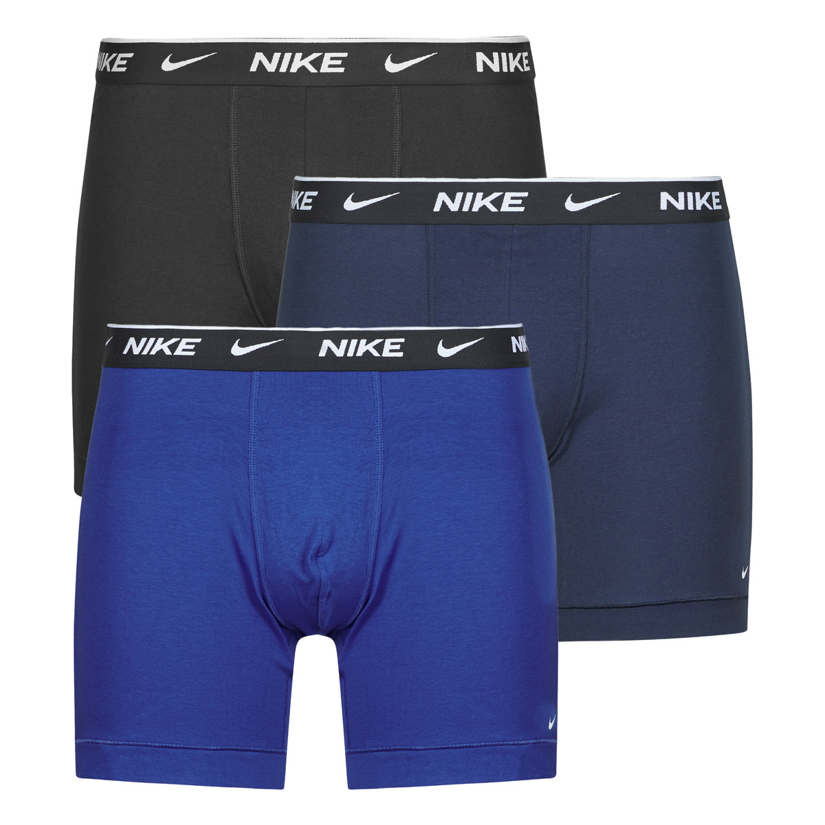 Nike - BOXER BRIEF 3PK - Blue / Black