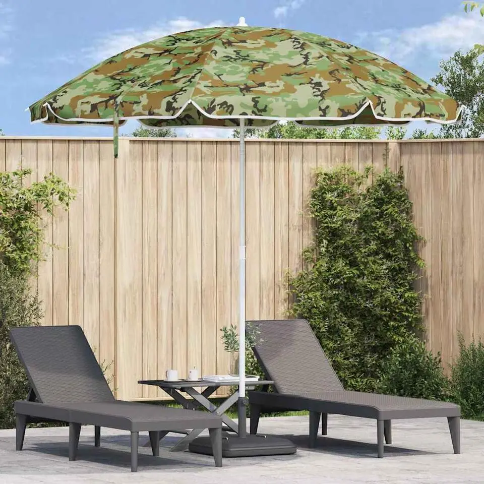 vidaXL - Strandparasol - Meerkleurig - Polyester