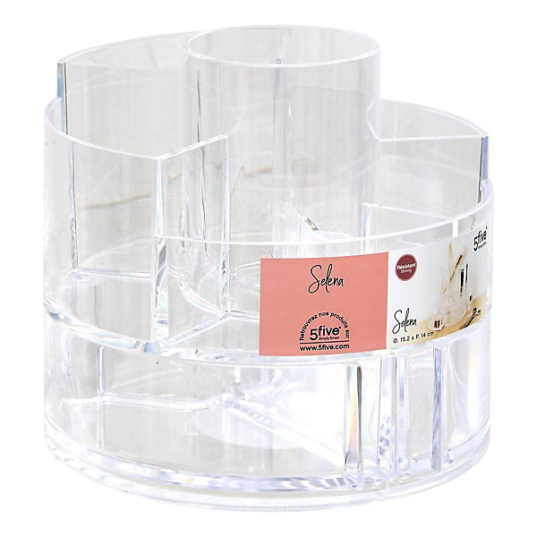 Organiseur Selena L15,2cm transparent - Transparent- 5five