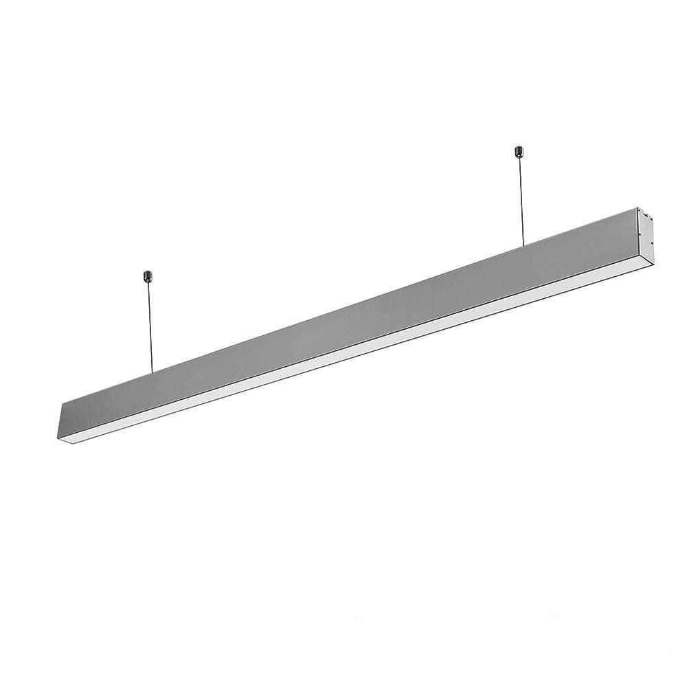 Lampa sufitowa 14793 szaro-biała LED 1x40W Neutralna biel 3300lm V-TAC