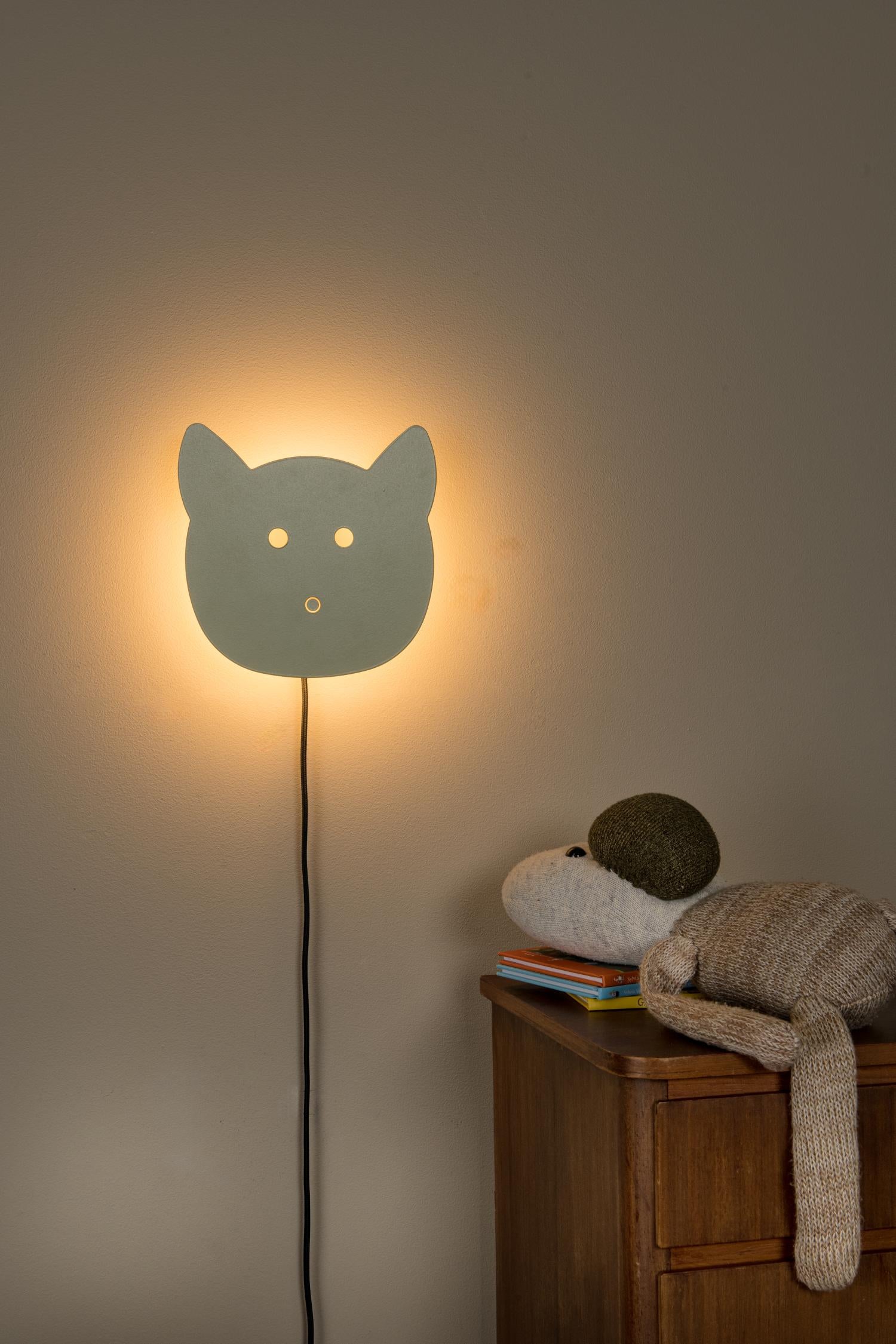 Lucide wandlamp CHARLIE - Geïntegreerde LED - Groen