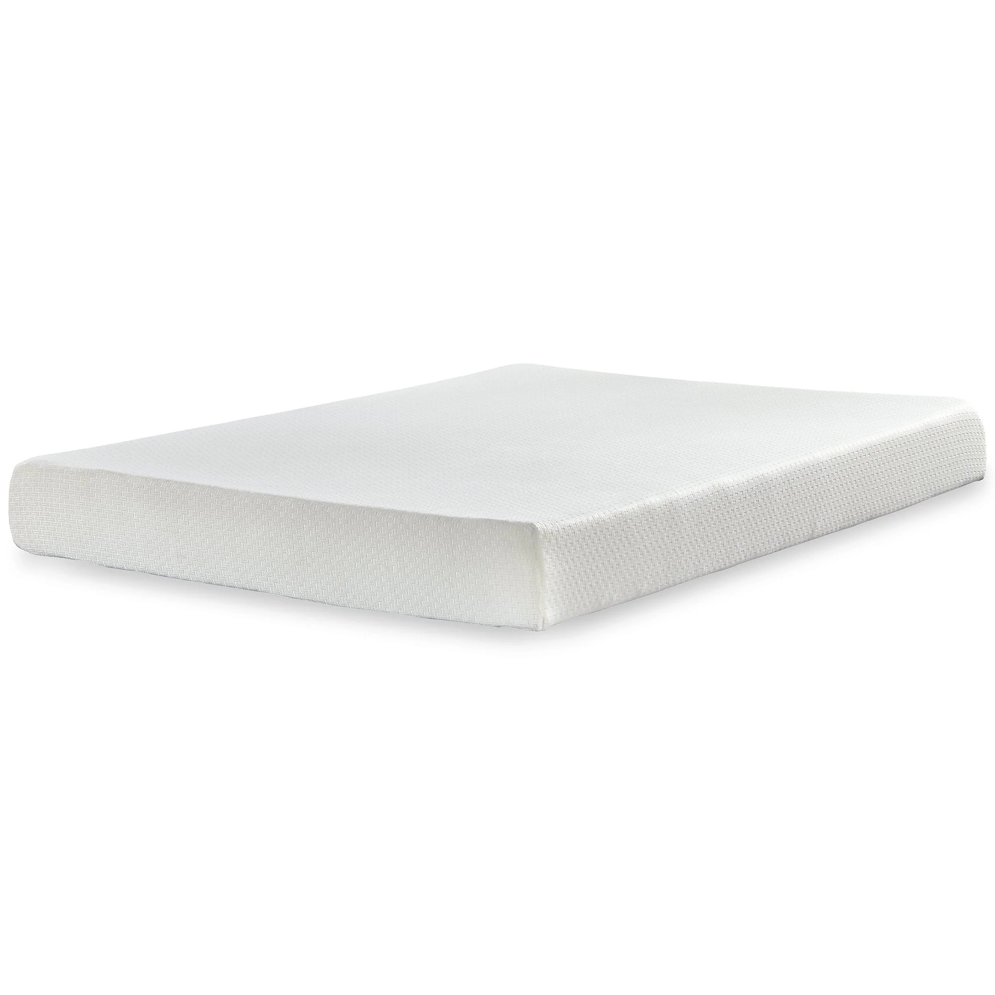 Signature Design by Ashley Chime 8 Inch Memory Foam White 2-Piece King Mattress Package