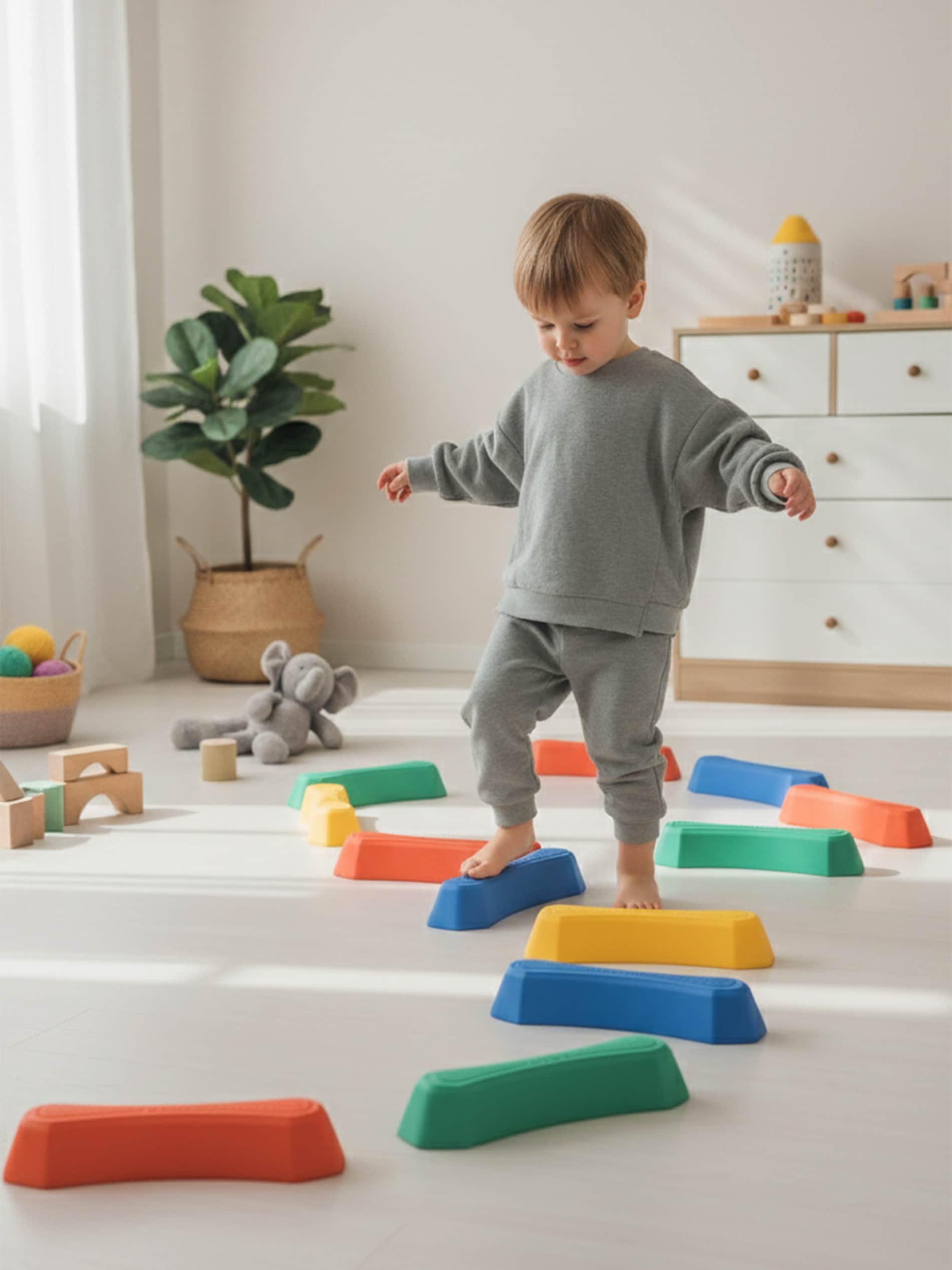 Ścieżka sensoryczna – kamienie balansacyjne 6 pack