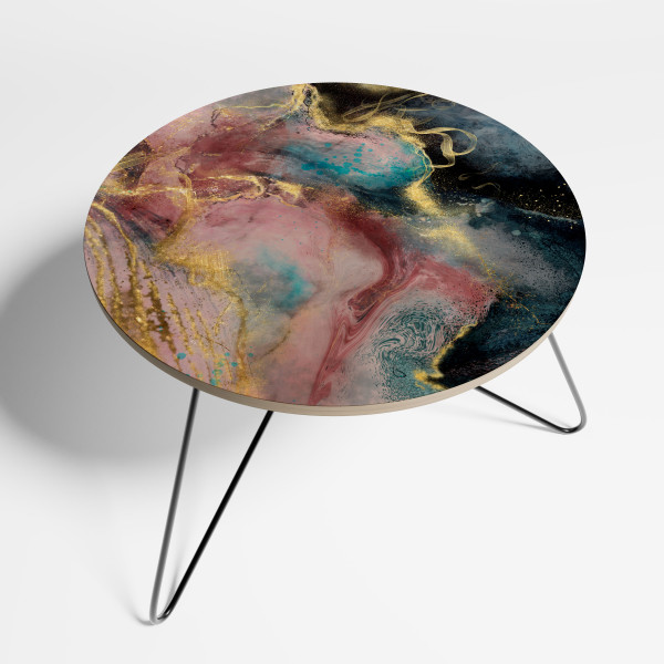 EARTHY MARBLE Stolik kawowy mały