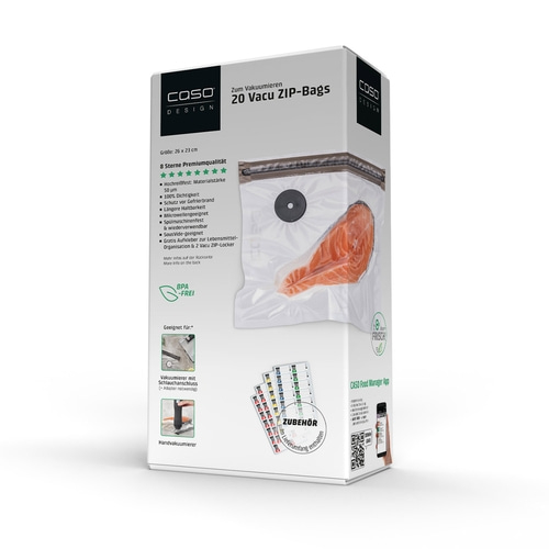 Vacu ZIP-Bags 26x23 cm