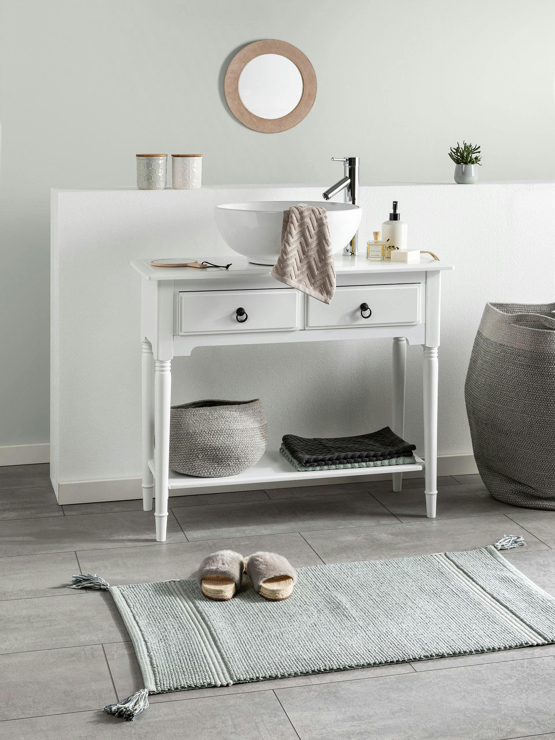 DUST - Tapis de bain menthe 60x100