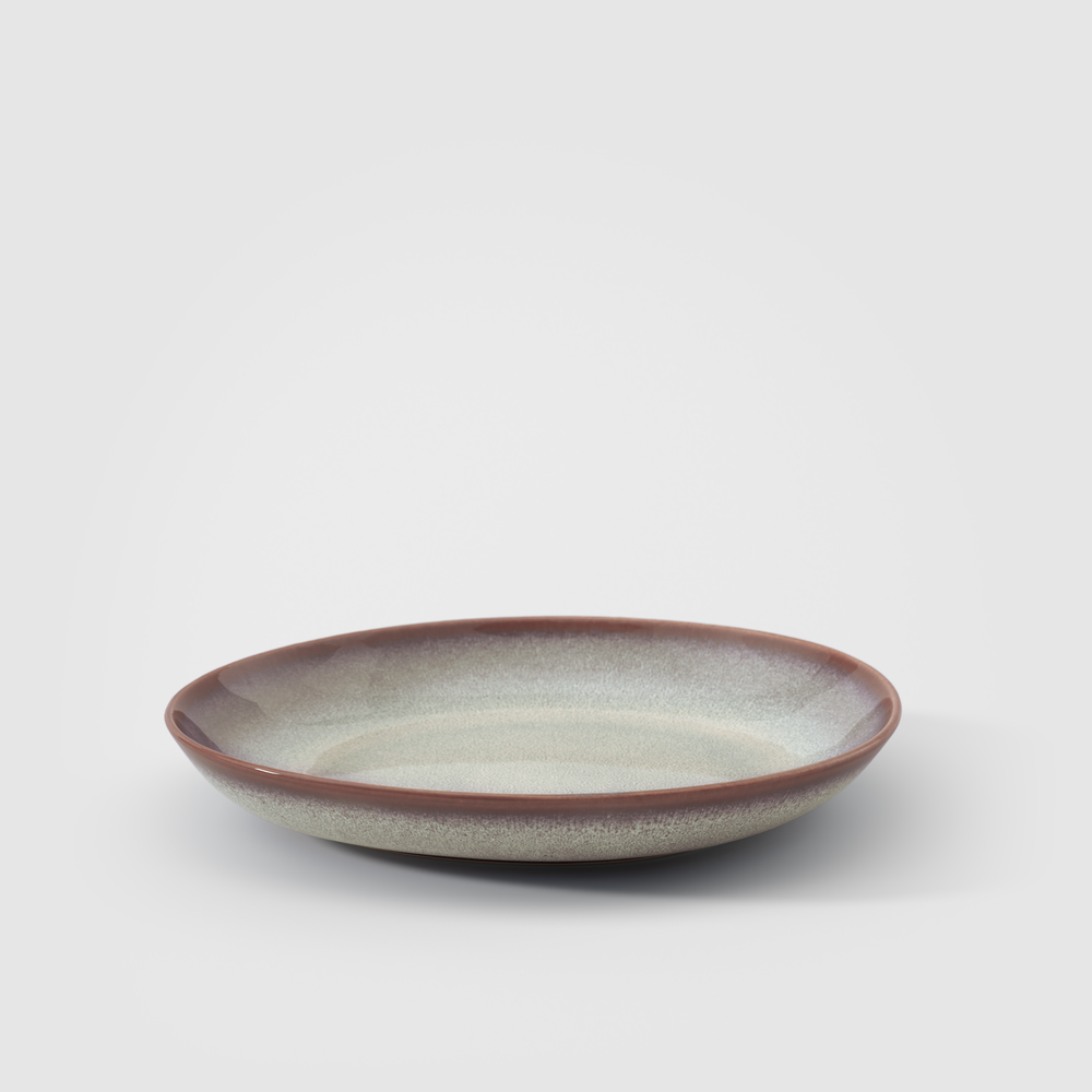 Lave Decorative fruit bowl - Beige, 20.3 oz, stoneware