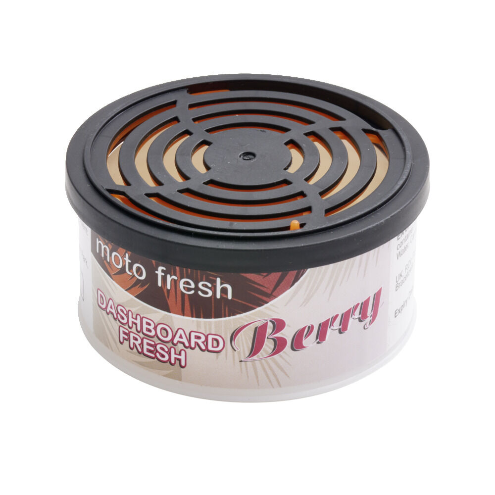 Désodorisant pour voiture x2 forme ronde senteur citron Ø7xH3,5cm
