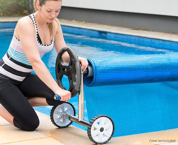 NNEDPE Hydroactive Heavy Duty Pool Cover Roller Up To 6.7m