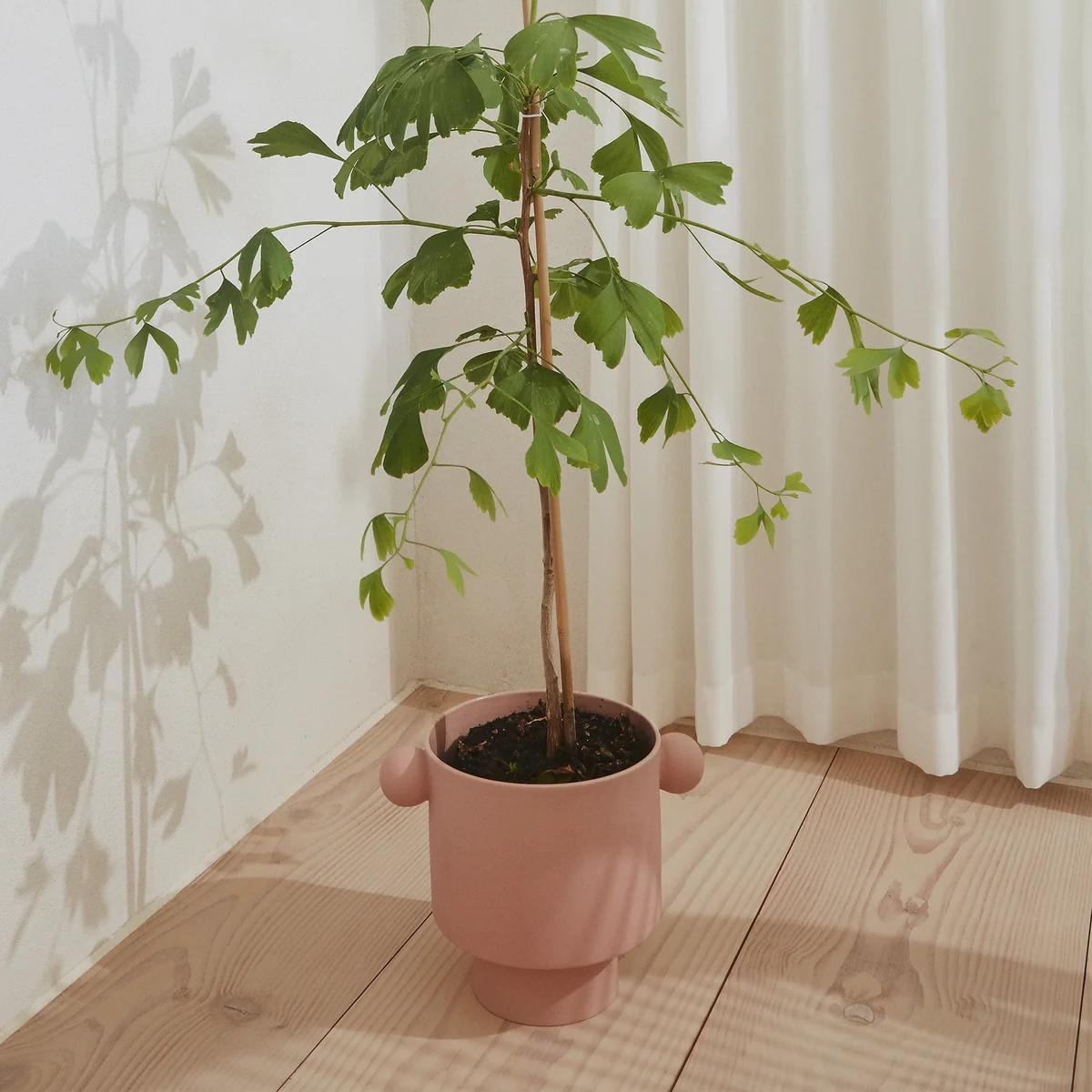 OYOY - Inka Kana Übertopf, Ø 30 x H 23 cm, anthrazit