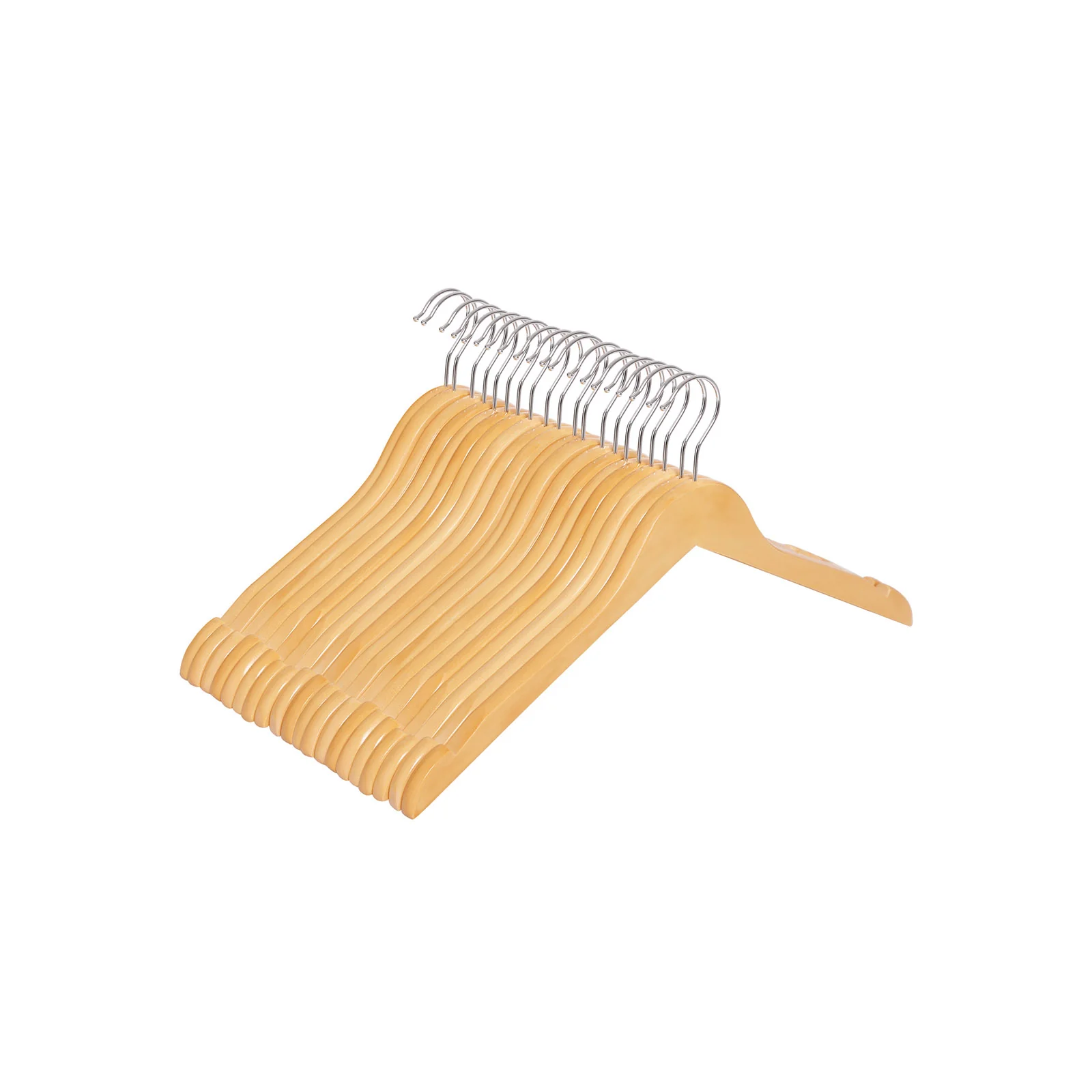 Cintre en bois avec accroches