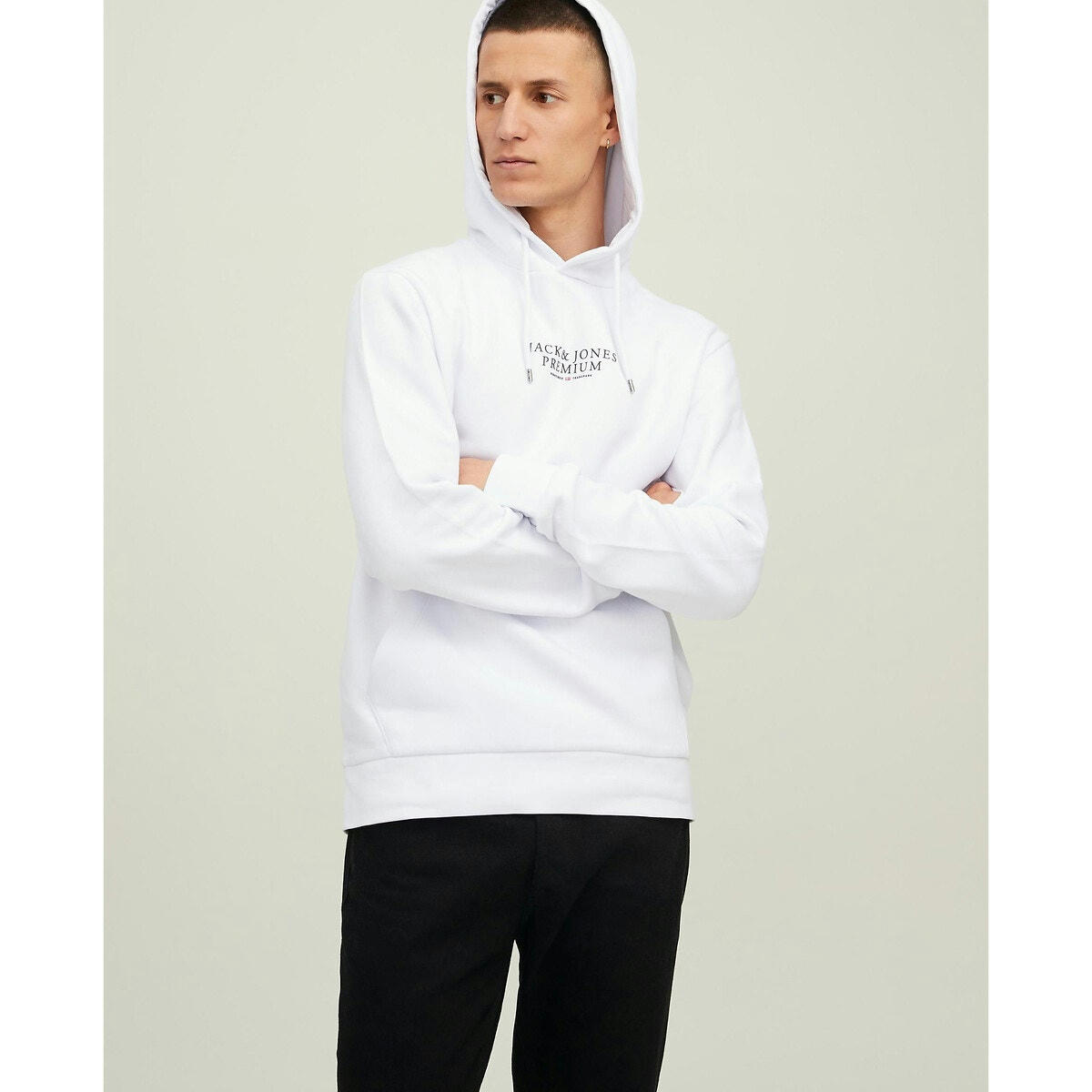 Sweat à capuche imprimé