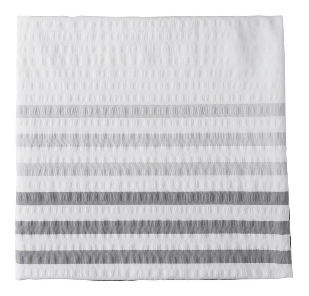 CANVAS Fabric Stripes Shower Curtain, 72-in x 72-in