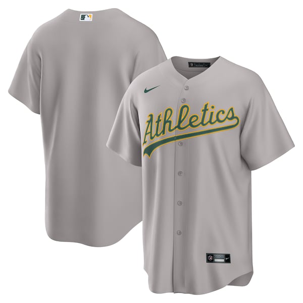 Athletics Nike Away Replica 2.0 Jersey - Gray