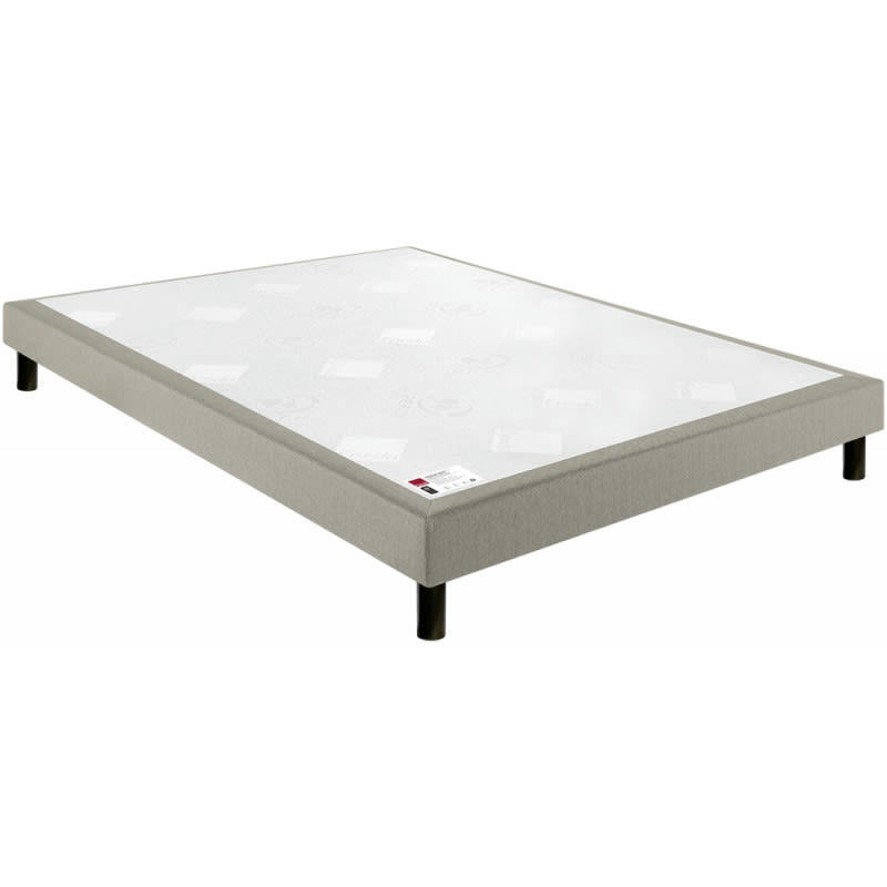 CONFORT FERME DECO NATURE - Sommier confort ferme chiné l 15 cm 80x200