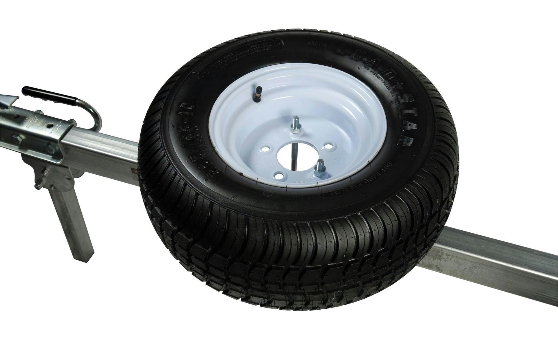 C.E. Smith Spare Tire Carrier with Lug Nut Attachment, 8-3/4-in