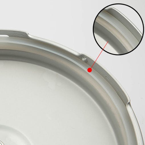 SOGA 2X Silicone Pressure Cooker Rubber Seal Ring Spare Parts 10L