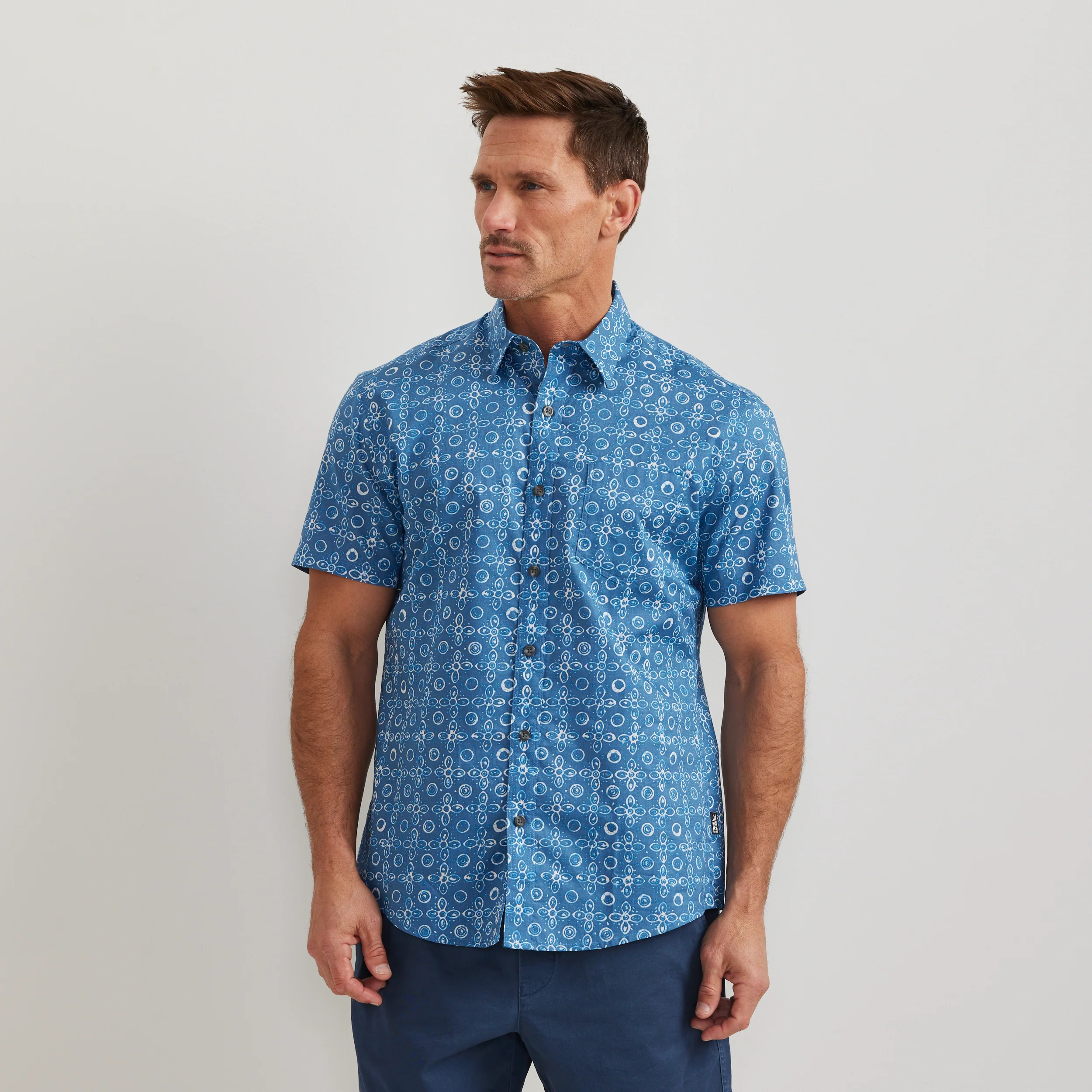 Men's Baja Short-Sleeve Shirt - Print