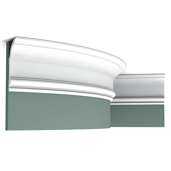 C339F Flexible Corniche plafond Orac Decor - 14x6x200cm (h x p x L) - moulure dé
