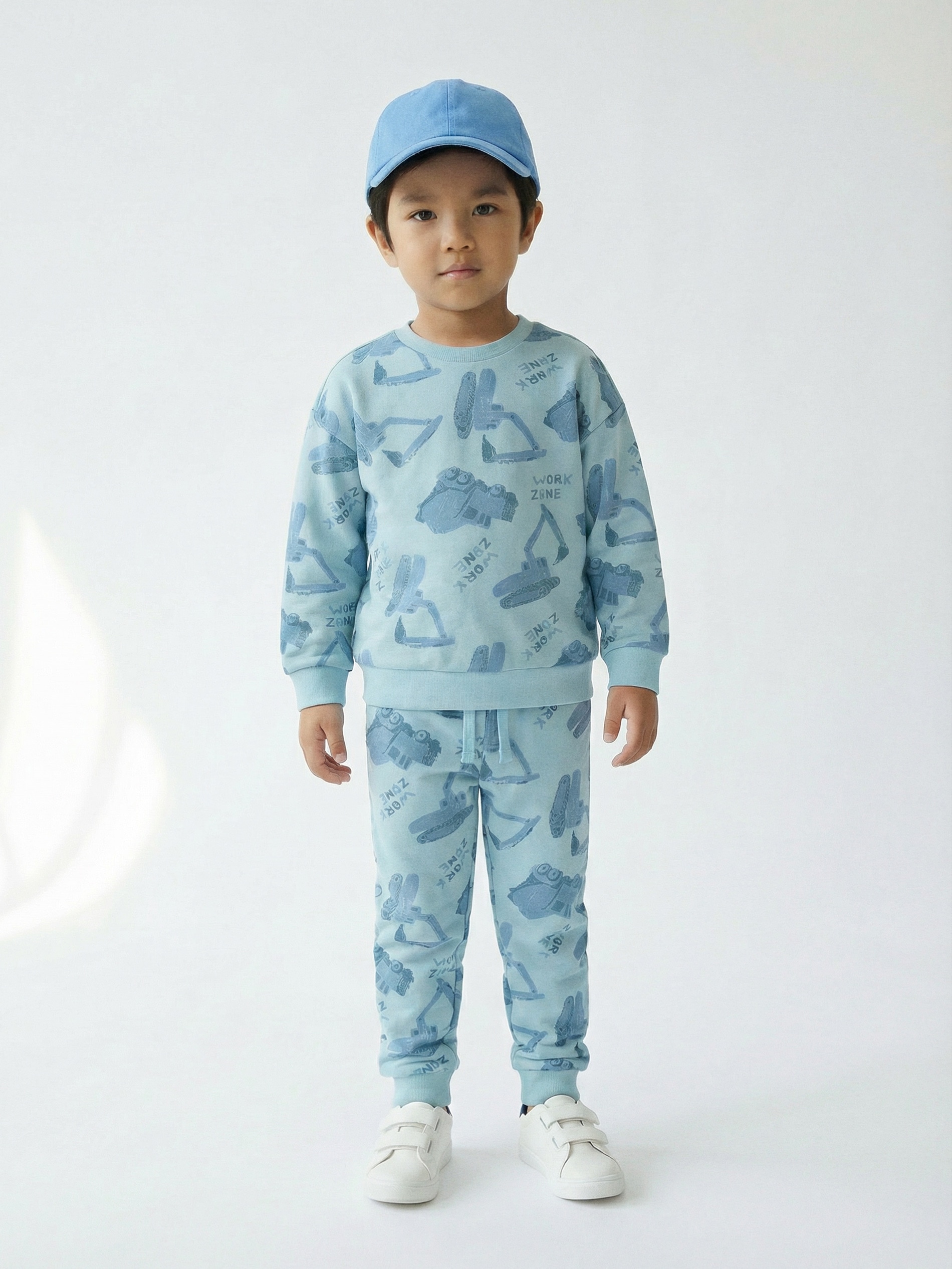 Bluza z nadrukiem koparek