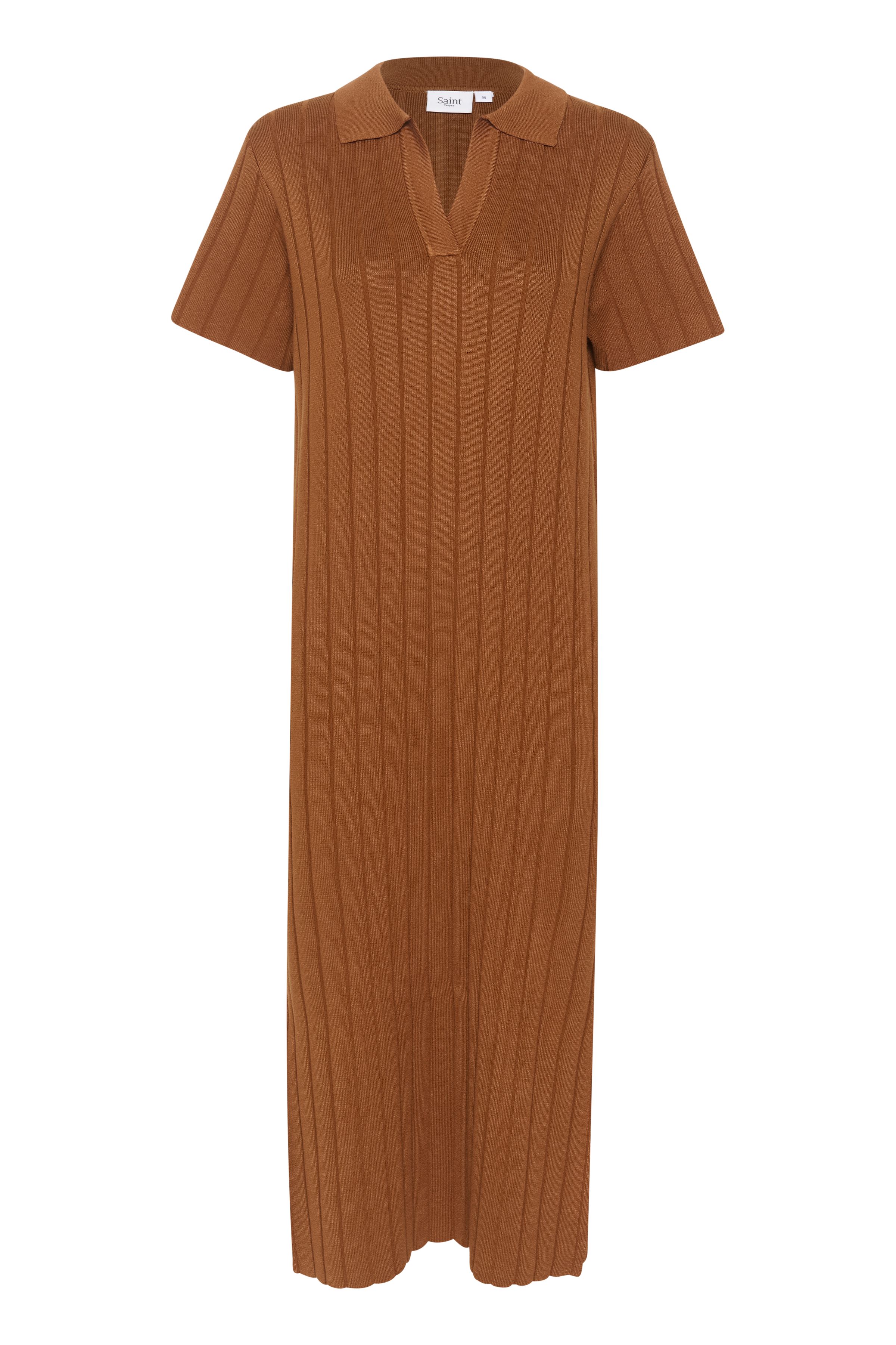 Saint Tropez Fumiko Short Sleeve Knit Collar Dress