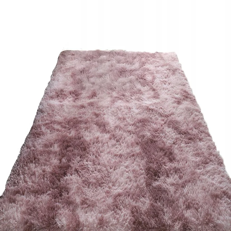 Różowy miękki dywan pluszowy 220x160 cm