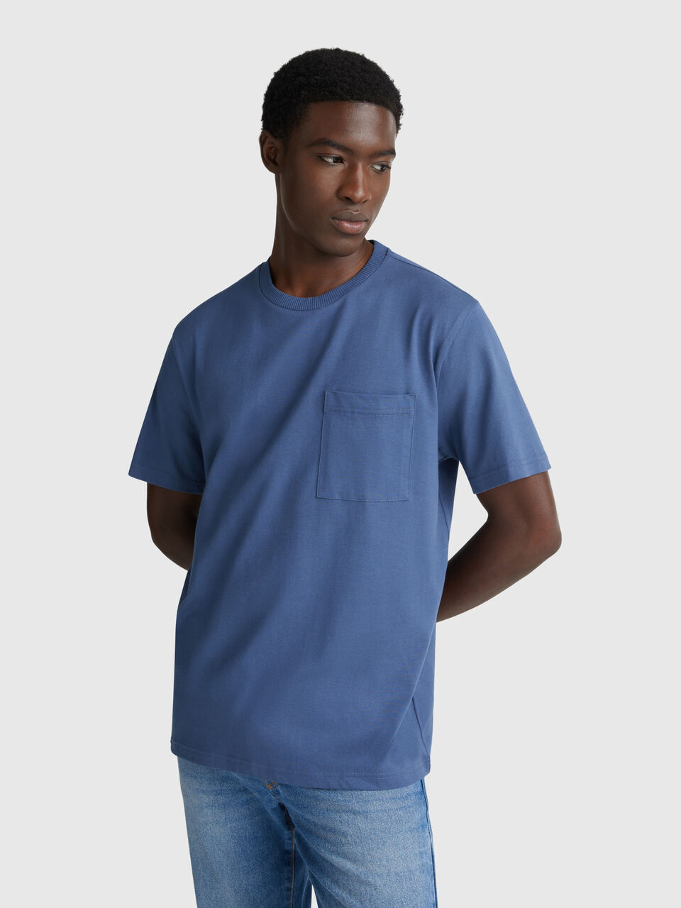 Cotton t-shirt with pocket