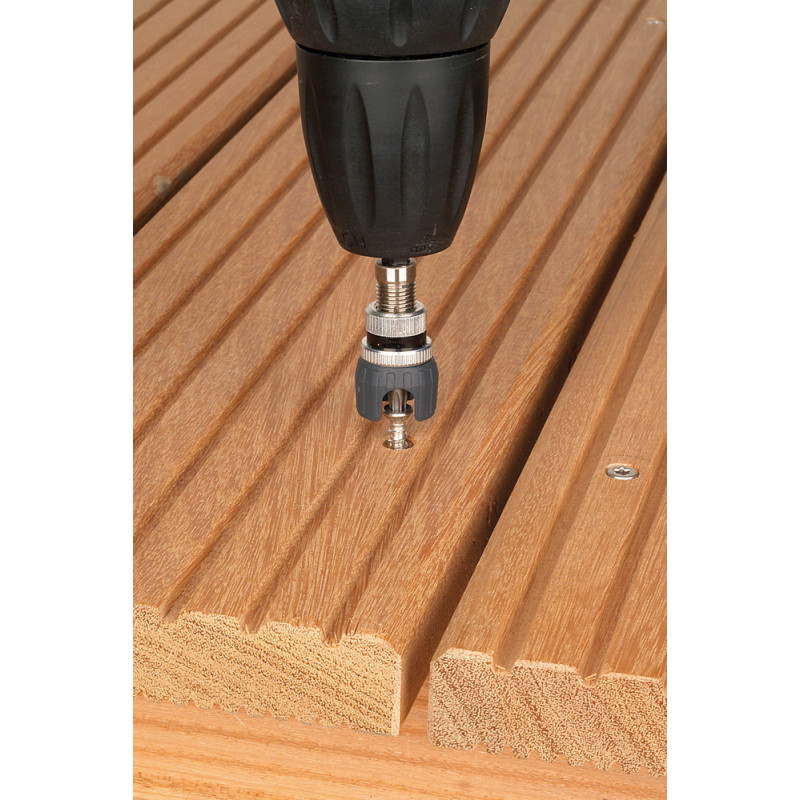 Porte-embout TX 25 avec butée de profondeur WOLFCRAFT