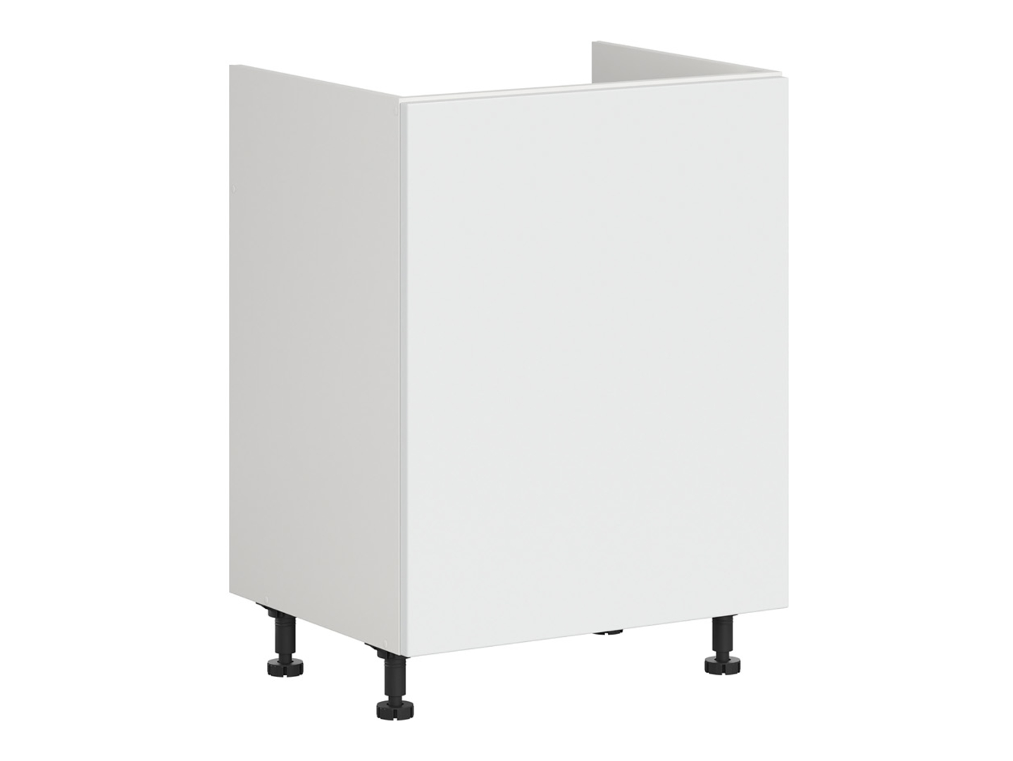 Szafka kuchenna pod zlewozmywak Top Line 2 60 cm prawa śnieżny super mat