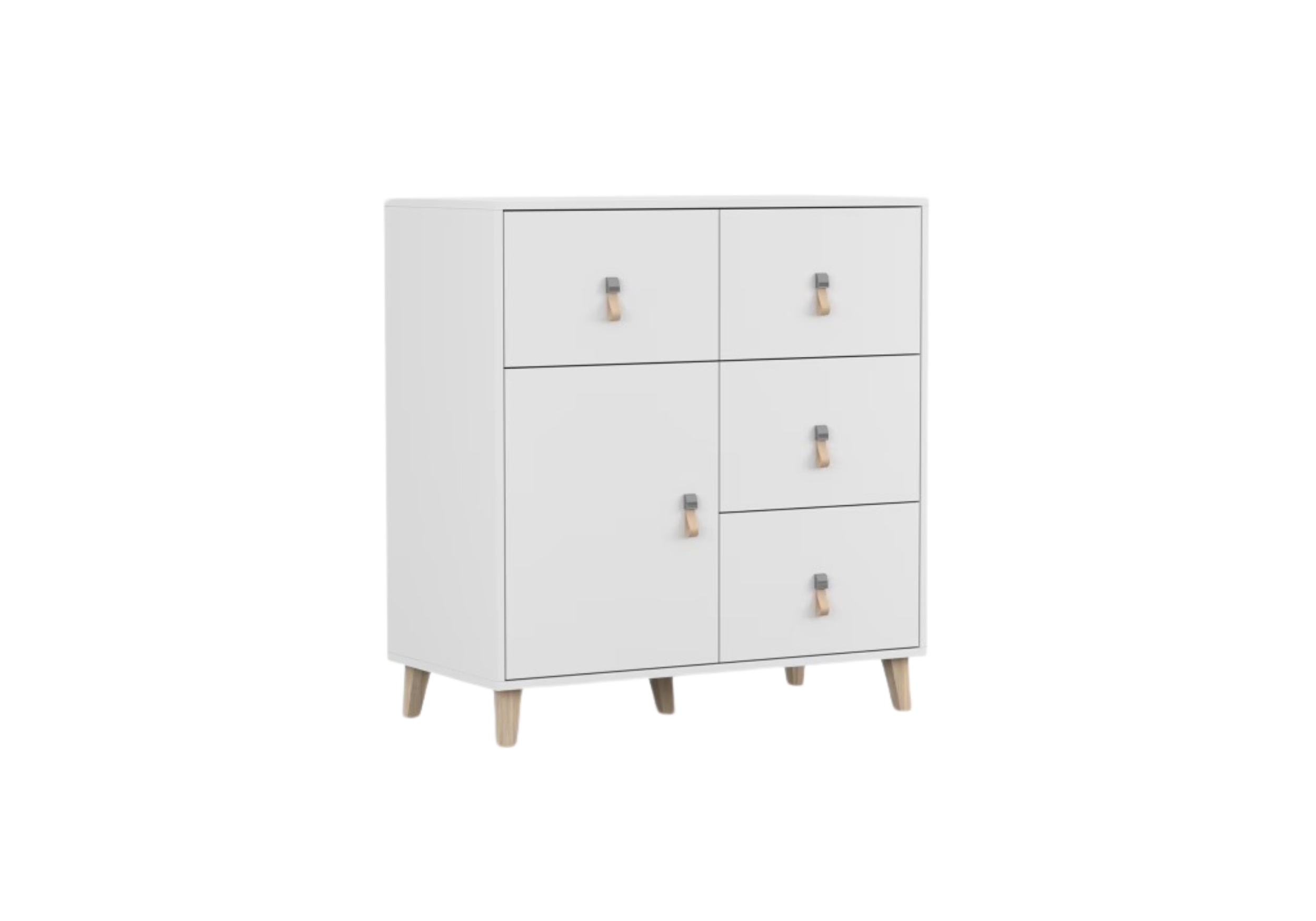 System młodzieżowy dziecięcy Figo 03 komoda 4S1D 90cm