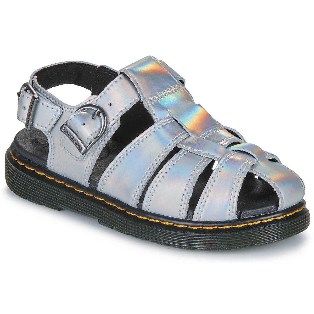 Dr. Martens - Caarys J Silver Lazer Reflective Metallic - Silver