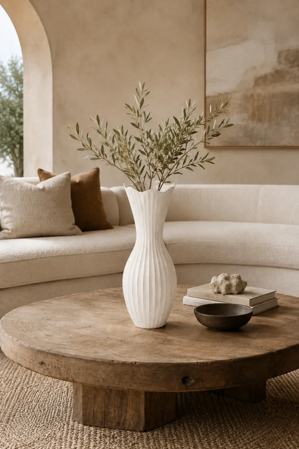 Vase Wood Sculpture #WG082