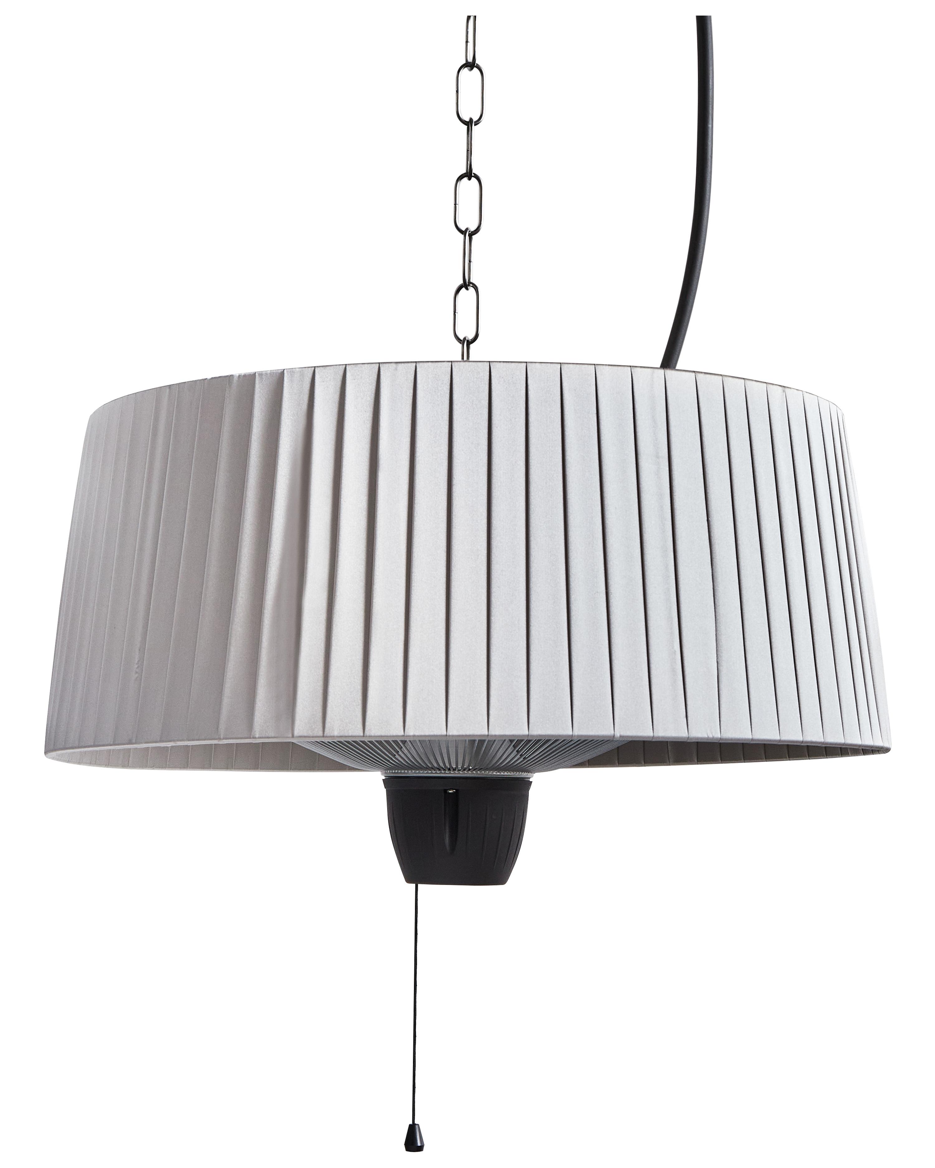 Hanging Infrared Patio Heater ASCEA 1500 W Light Grey