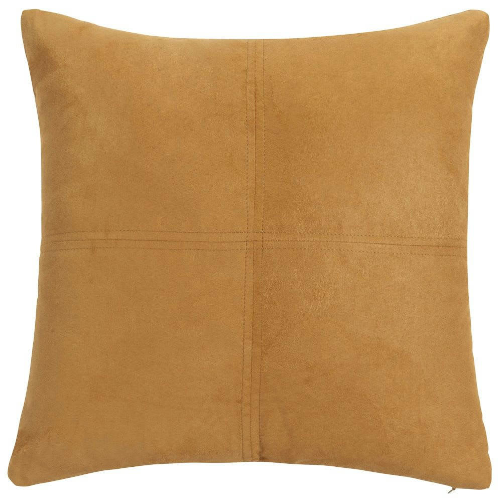 - Coussin jaune 40x40