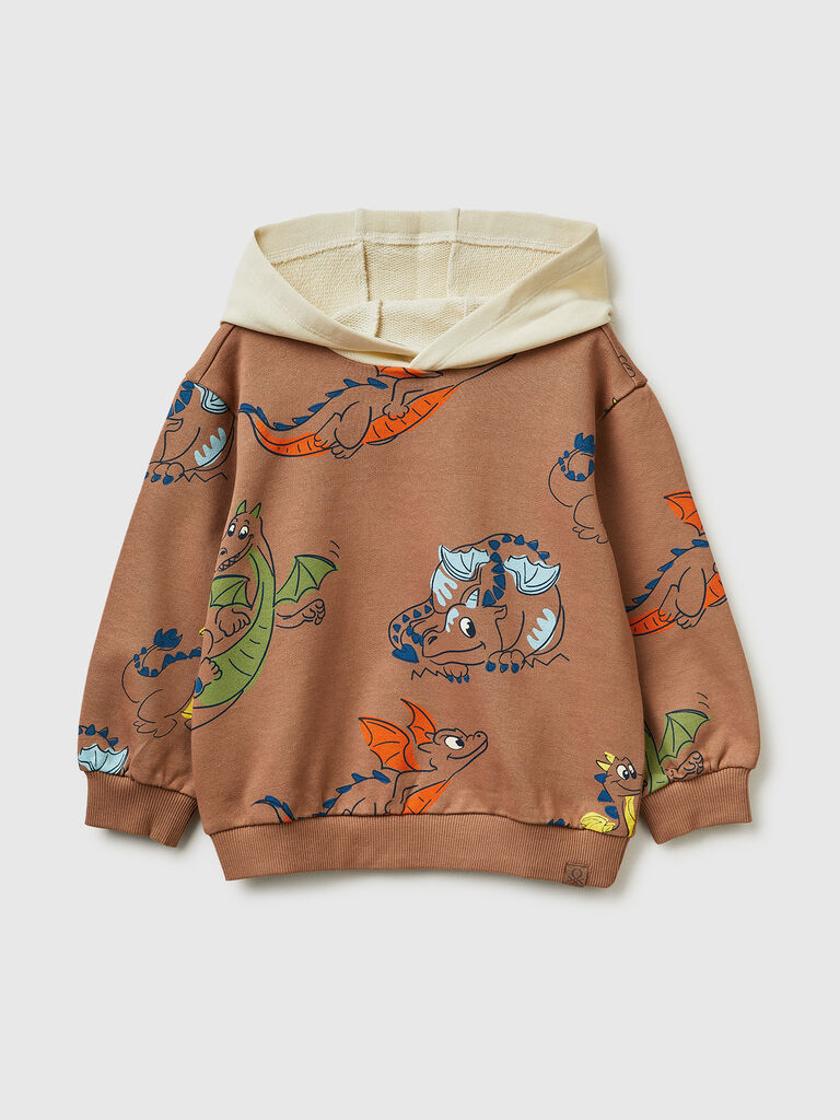 Printed hoodie