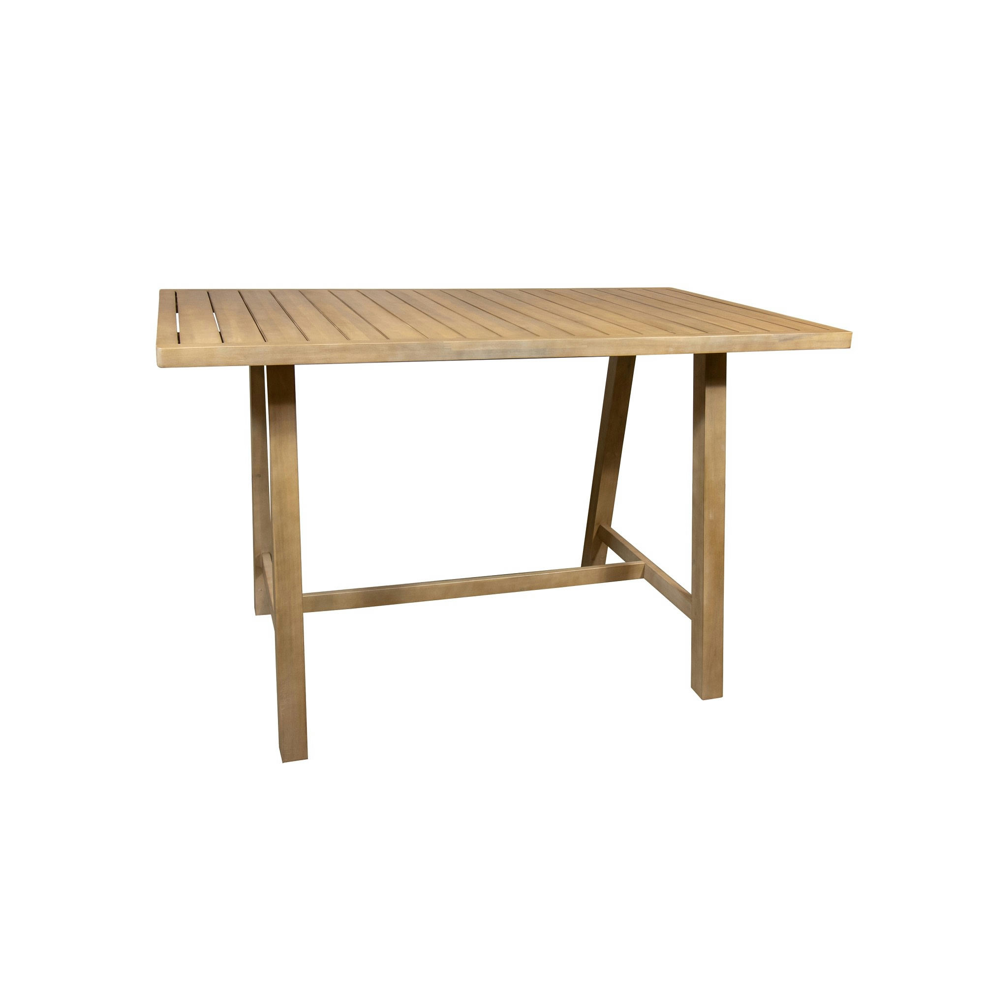 SAONA - Table haute en bois d'acacia 156cm