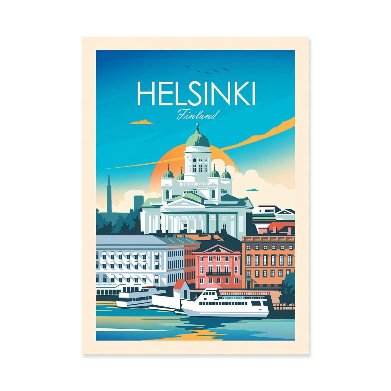 STUDIO INCEPTION - HELSINKI FINLAND - STUDIO INCEPTION - Affiche d'art 30 x 40 cm