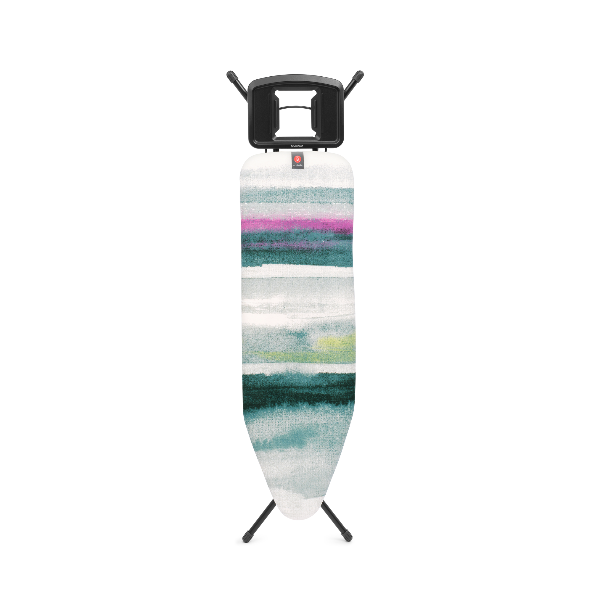 Brabantia Strijkplank B, 124x38 cm, solide strijkerhouder - Morning Breeze
